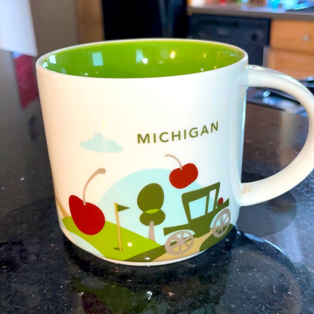 Starbucks You Are Here Collection- Michigan